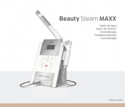  Beauty steam Maxx com led    vapor de ozônio